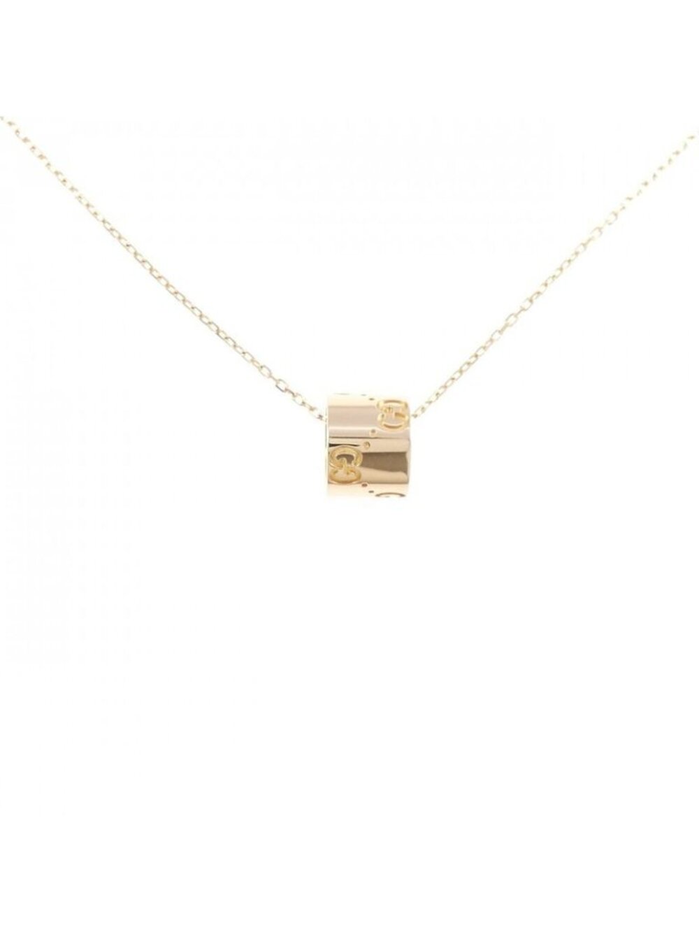 Gucci Icon Necklace Pink - Picture 1 of 6